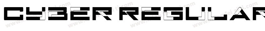 Cyber Regular字体转换